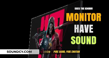 Koorui Monitor: Does It Have Audio?