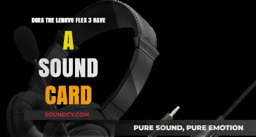 Lenovo Flex 3 Sound Card: Exploring Audio Capabilities and Features