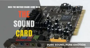 Motherboard and Sound Card: Are They Always Included Together?