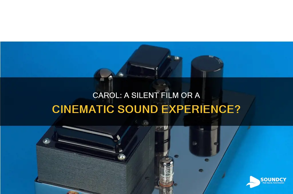 does the movie carol have sound