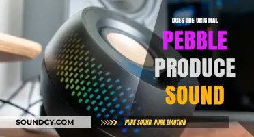 How Does the Original Pebble Make Sounds?