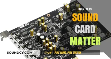 Sound Cards: Do They Make a Difference?