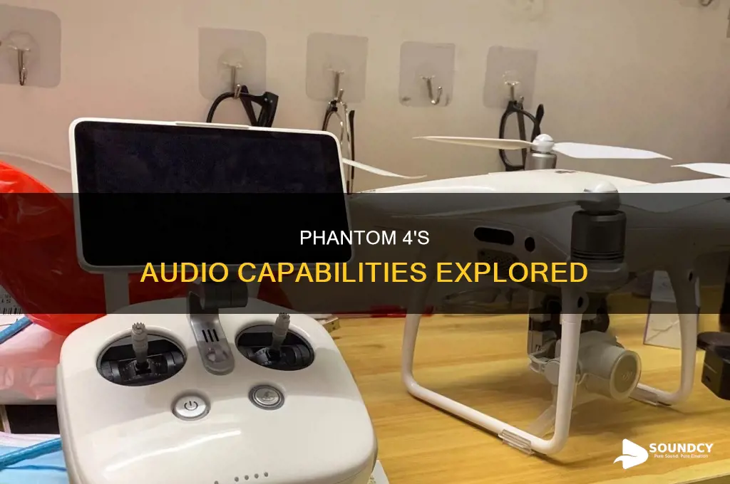 does the phantom 4 have sound