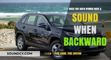 Does the RAV4 Hybrid Emit a Sound When Reversing?