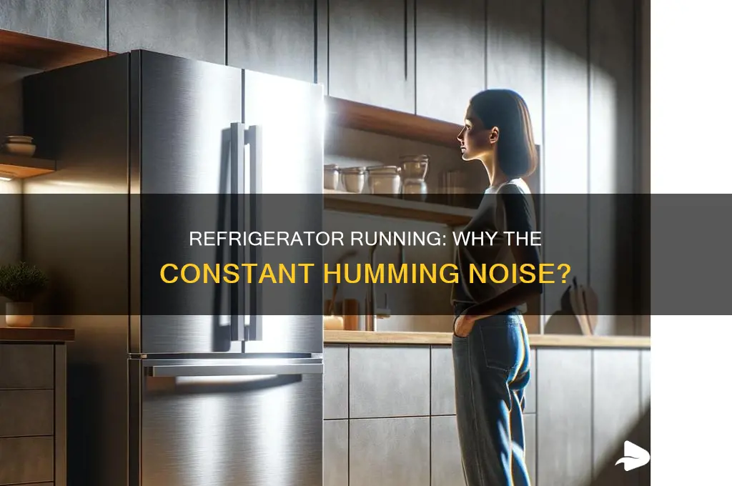 does the refrigarator keeps running sound