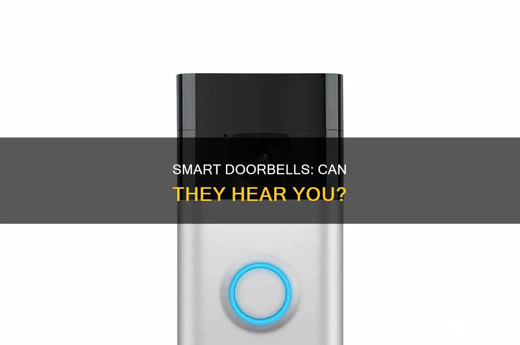 does the ring doorbell detect sound