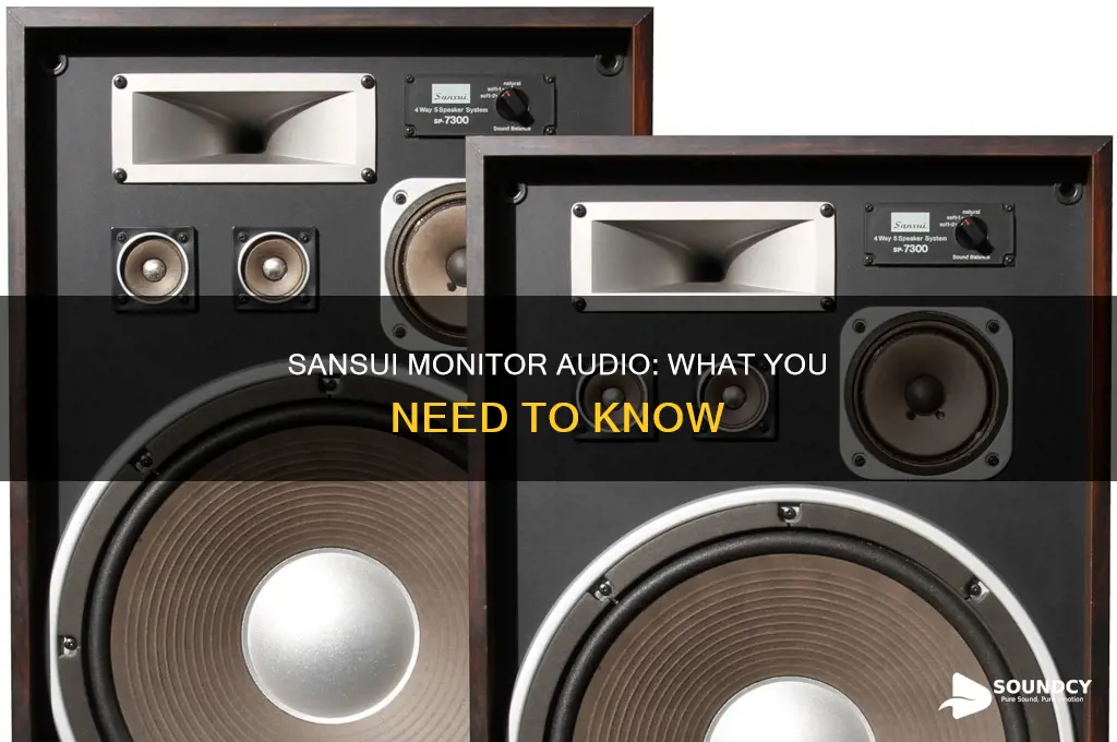 does the sansui monitor have sound