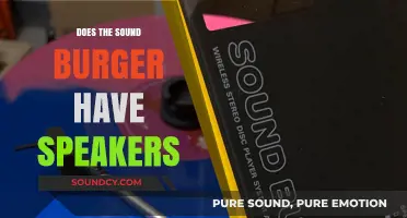 Sound Burger: Portable Music with Built-in Speakers