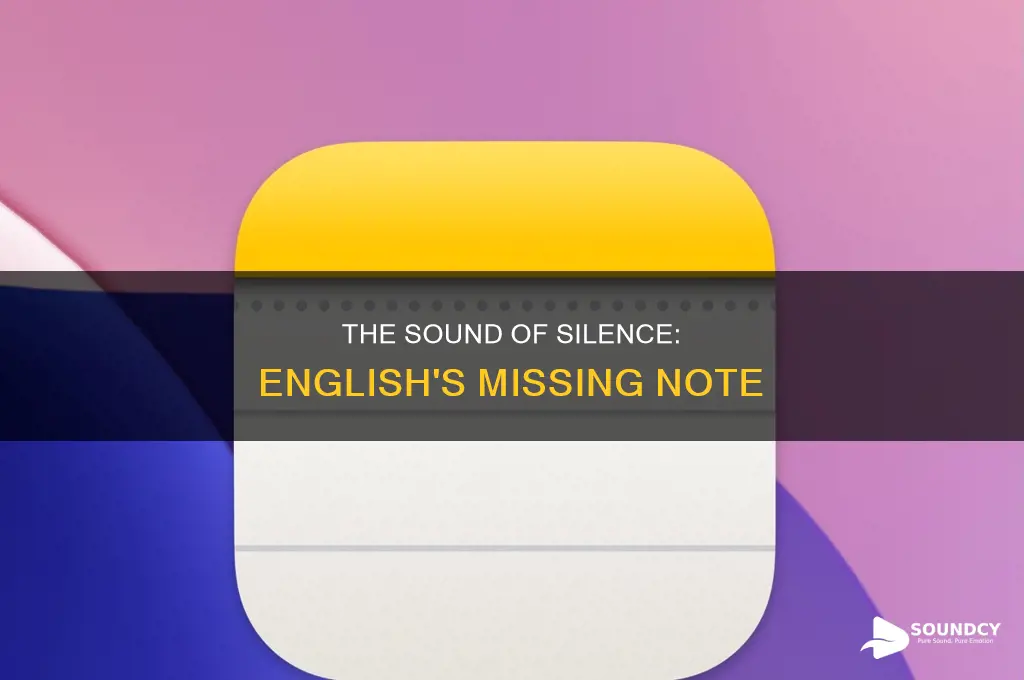 does the sound exist in englush