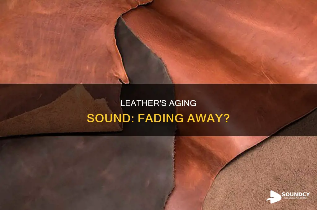 does the sound of leather fade
