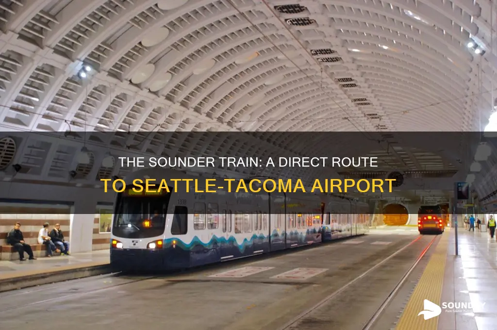 does the sounder go to seatac