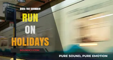 The Sounder: Holiday Operations and Schedule Changes