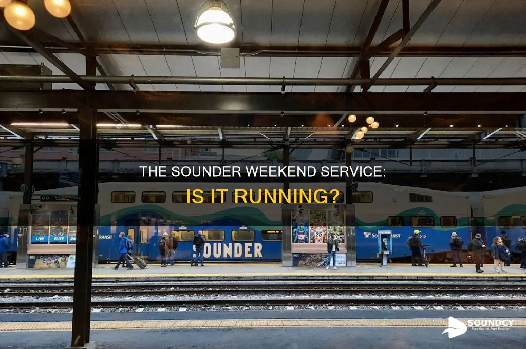 does the sounder run on saturday