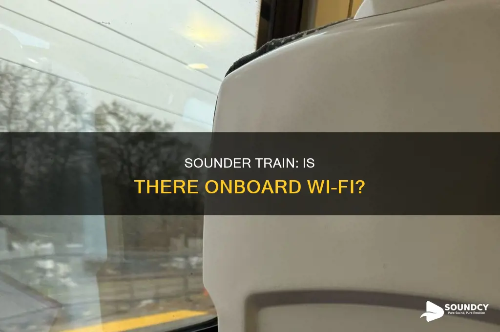 does the sounder train have wifi