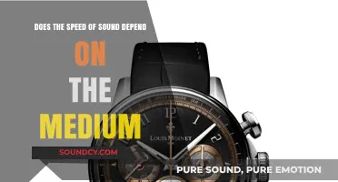 How Medium Affects Sound Speed: Exploring Factors and Dependencies