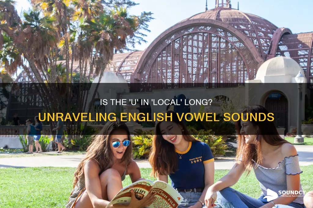 does the word local have long u vowel sound