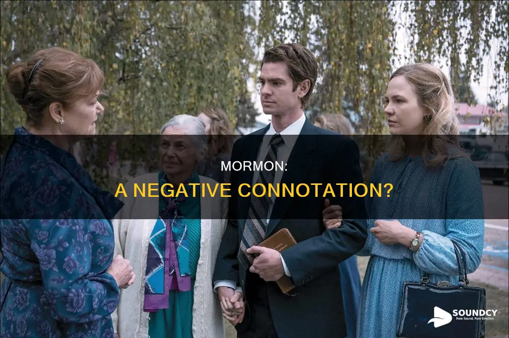 does the word mormon sound negative