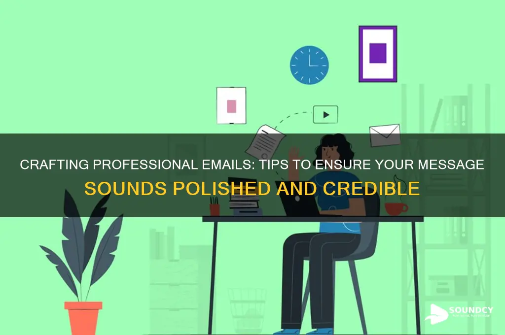 does this email sound professional