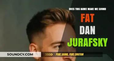 Does My Name Make Me Sound Fat? Dan Jurafsky Explores