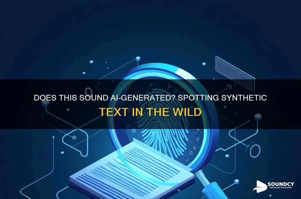 does this sound ai generated