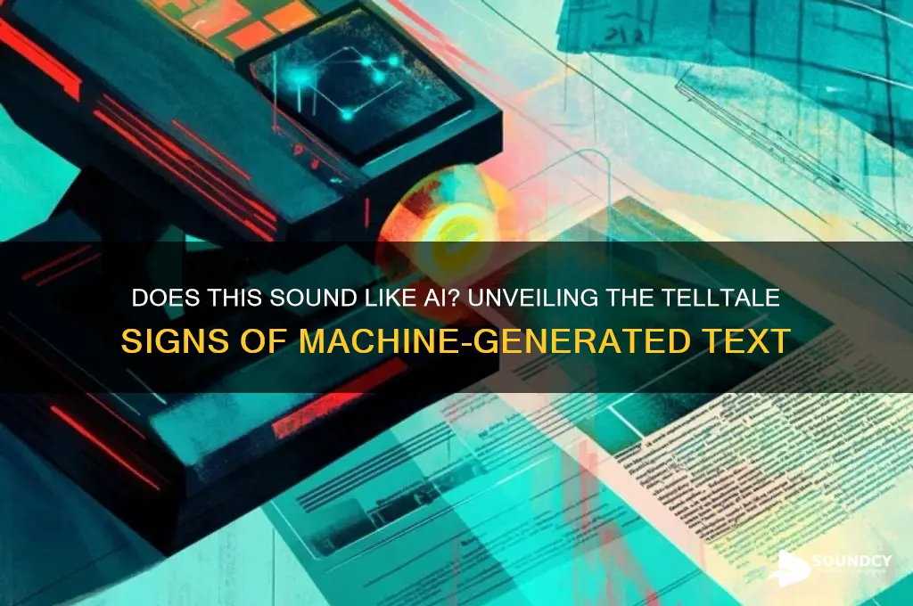 does this sound like it was written by ai