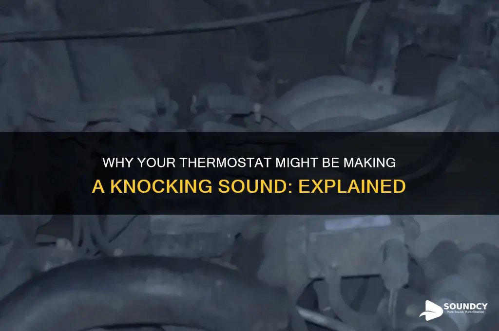 does thremostat makes knocking sound