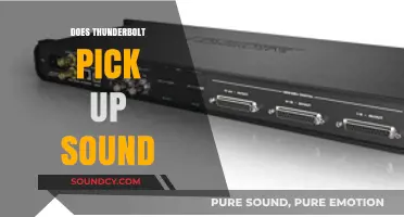 Does Thunderbolt Technology Capture or Enhance Audio Signals Effectively?