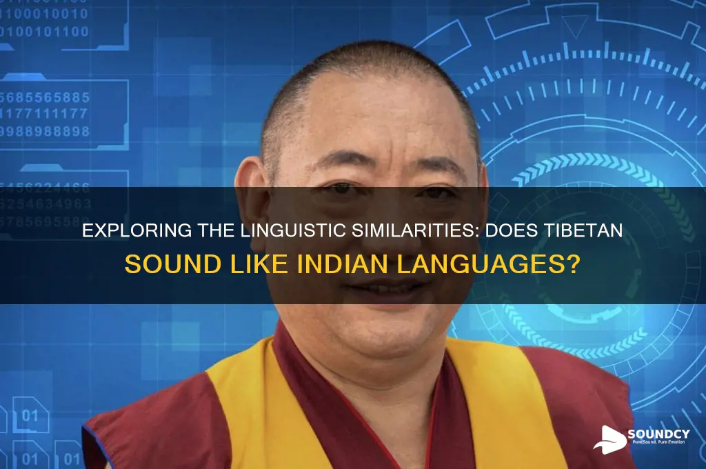 does tibetan sound like indian