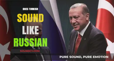 Does Turkish Sound Like Russian? Unraveling the Linguistic Similarities and Differences