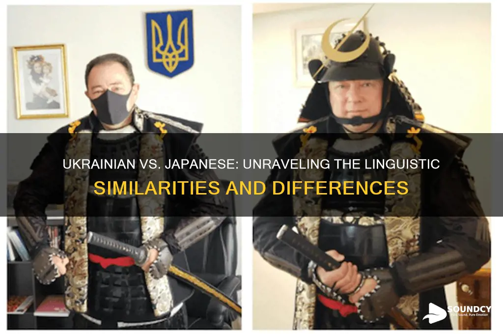 does ukrainian sound like japanese