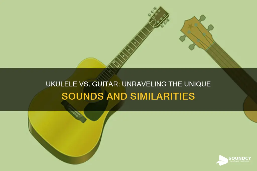 does ukulele sound like guitar