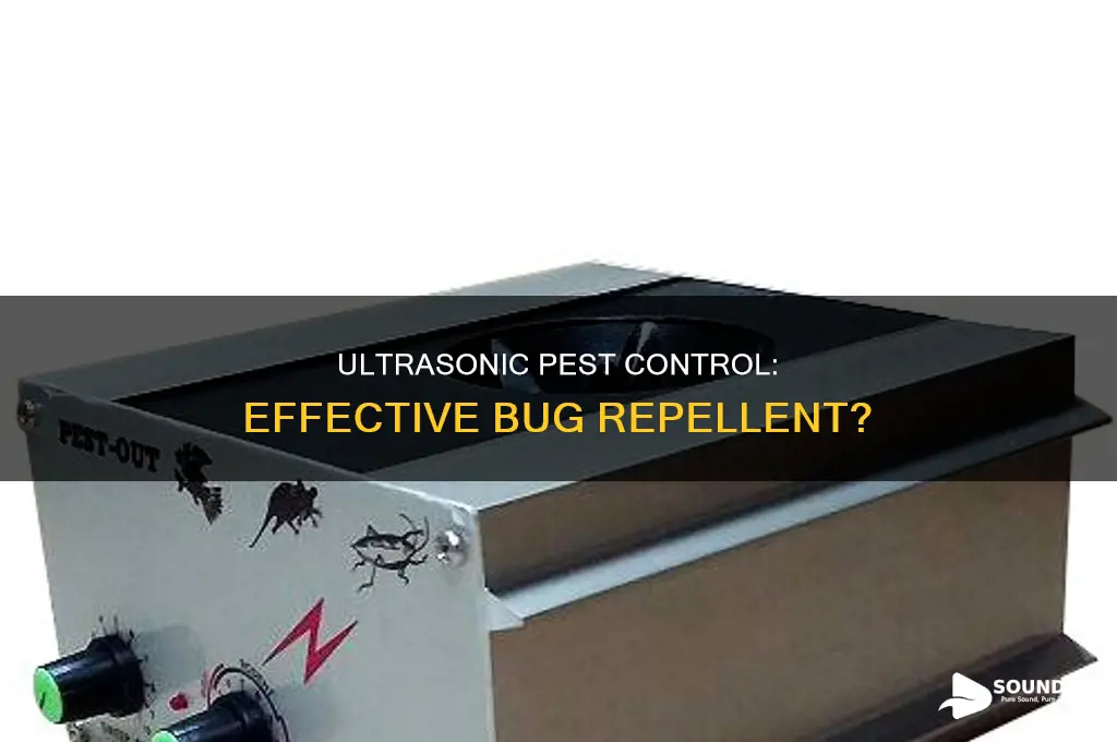 does ultrasonic sound keep bugs away