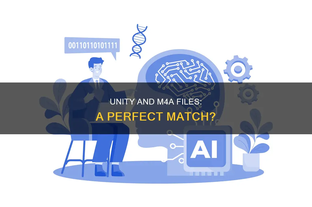 does unity support m4a sound files