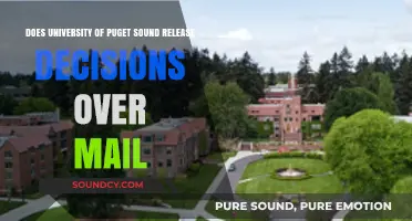 University of Puget Sound Admission Decisions: Mail or Online Release?