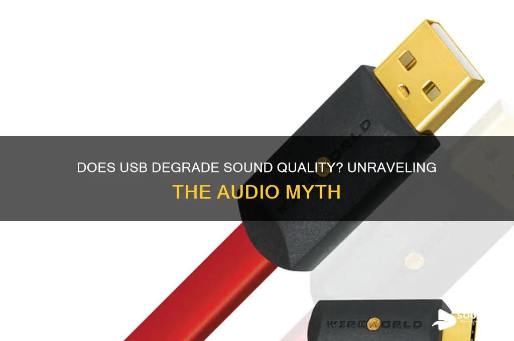 does usb degrade sound quality
