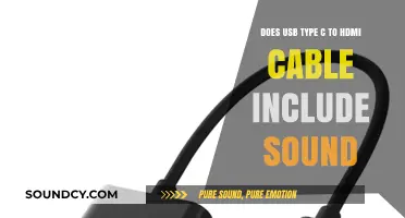 USB-C to HDMI Cable: Does It Transmit Audio with Video?