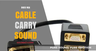 Does VGA Cable Carry Sound? Unraveling Audio and Video Transmission