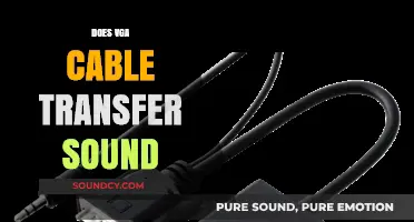 Does VGA Cable Transfer Sound? Unraveling the Audio-Visual Connection