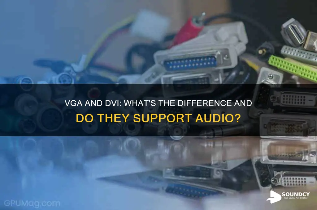 does vga or dvi have sound