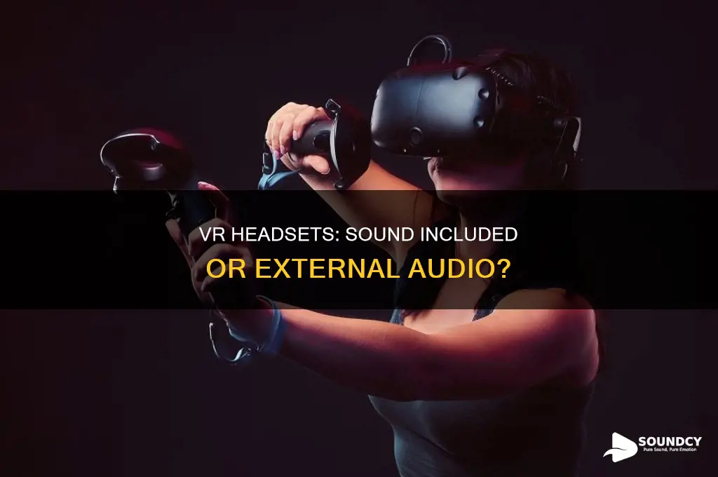 does vr headset come with sound