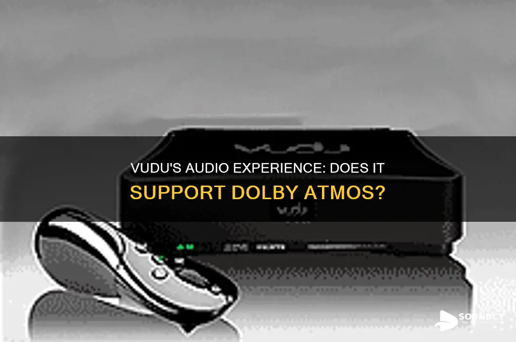 does vudu have doby atmos sound