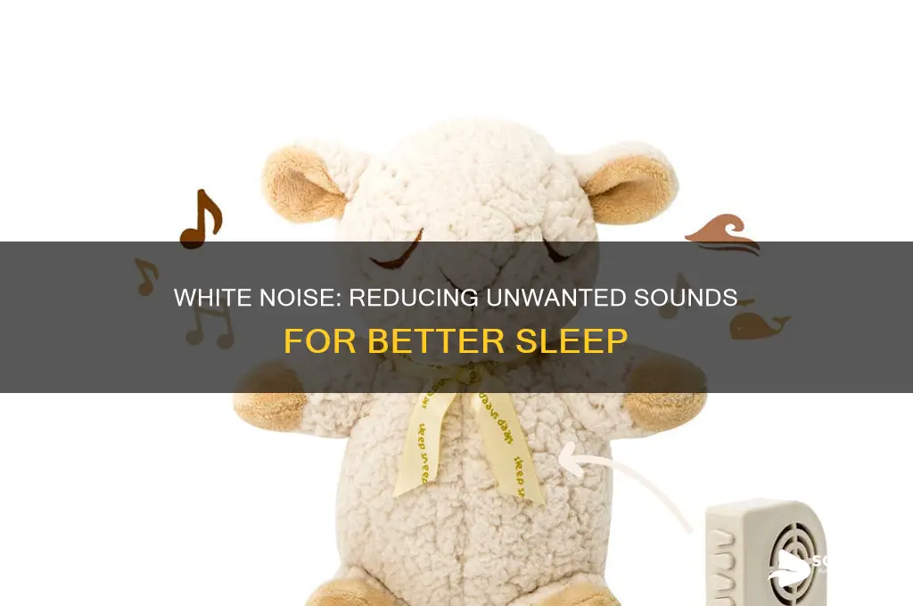 does white noise help reduce sound