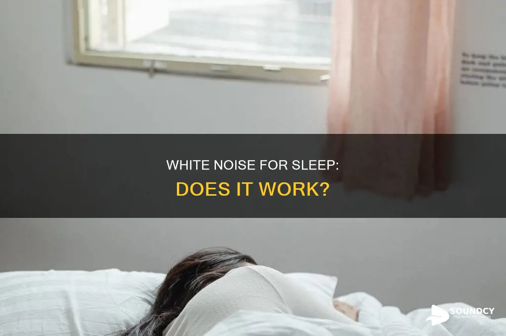 does white noise sound help sleep