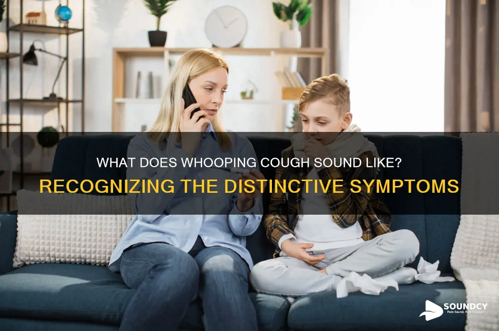does whooping cough sound like