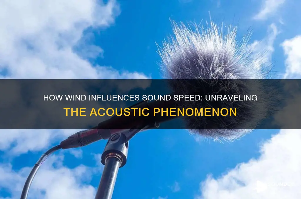 does wind affect sound speed