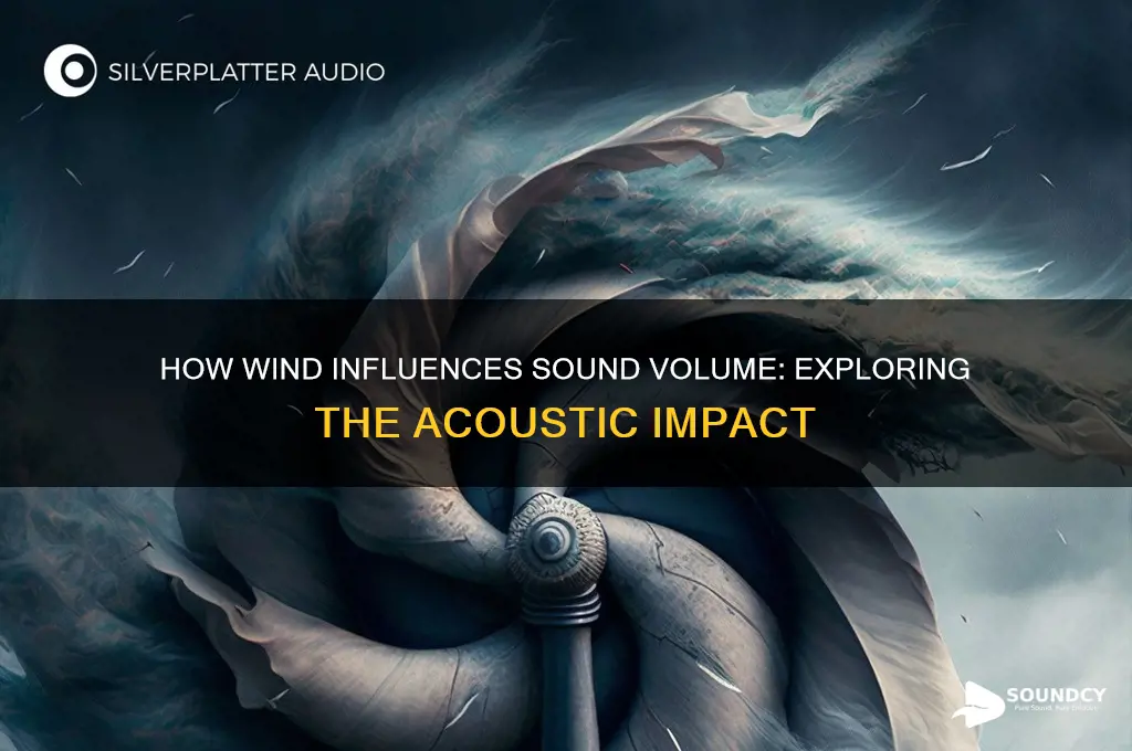 does wind affect sound volume
