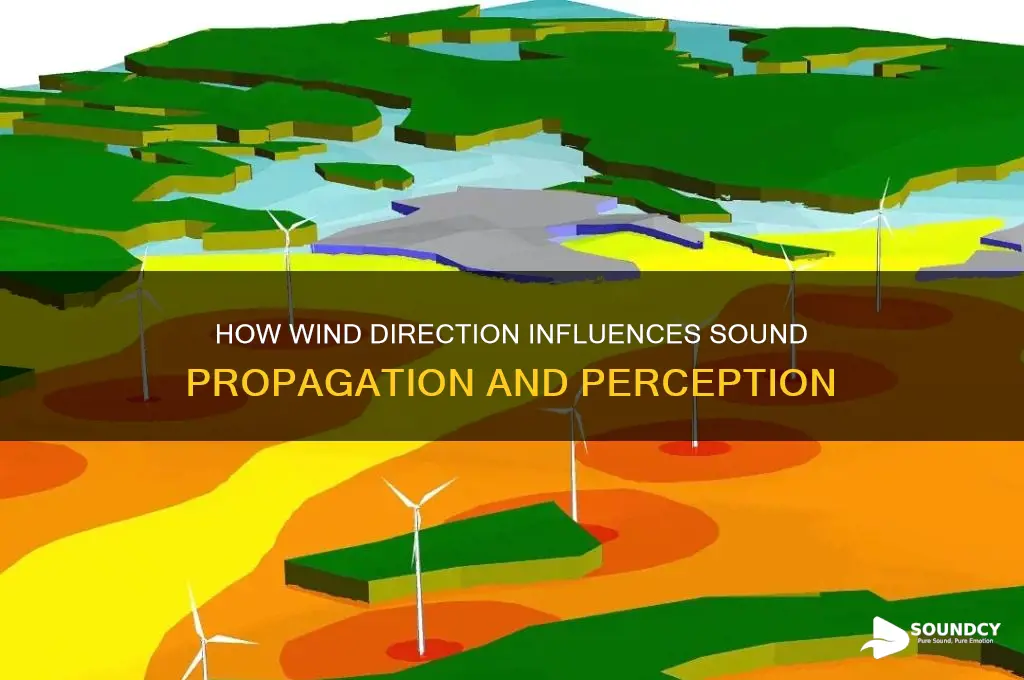does wind direction affect sound