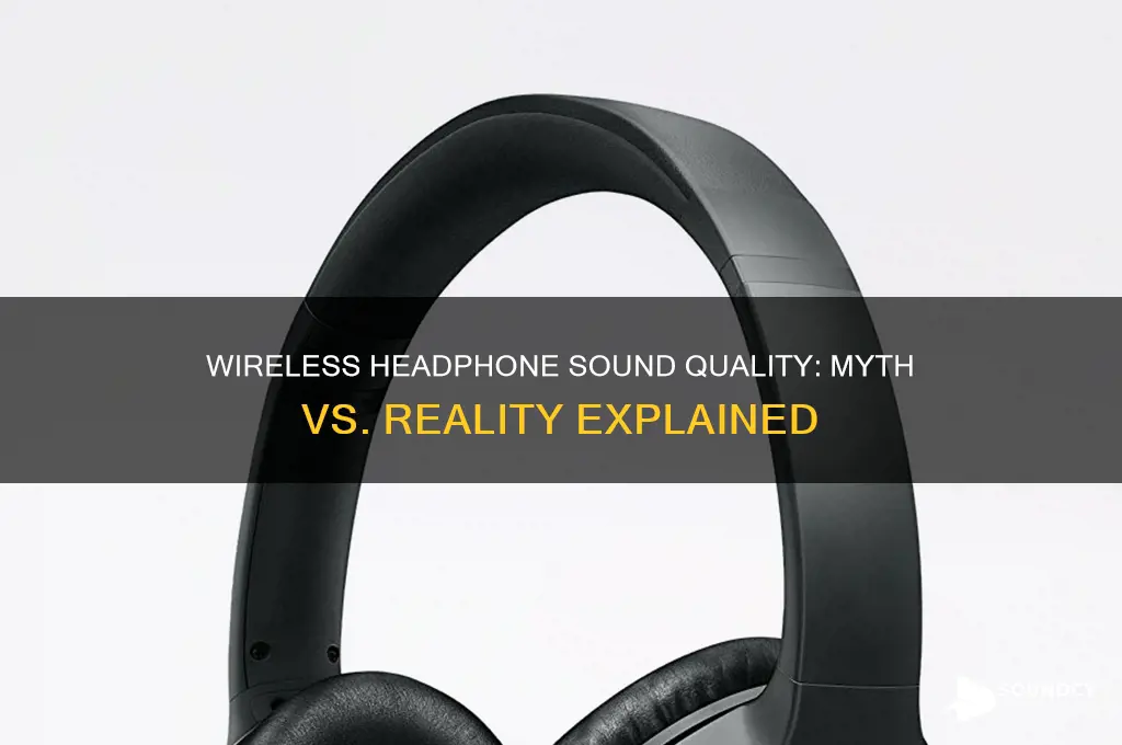 does wireless headphone sound quality
