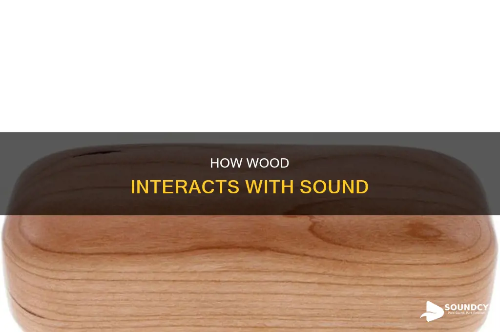 does wood absorb or reflect sound
