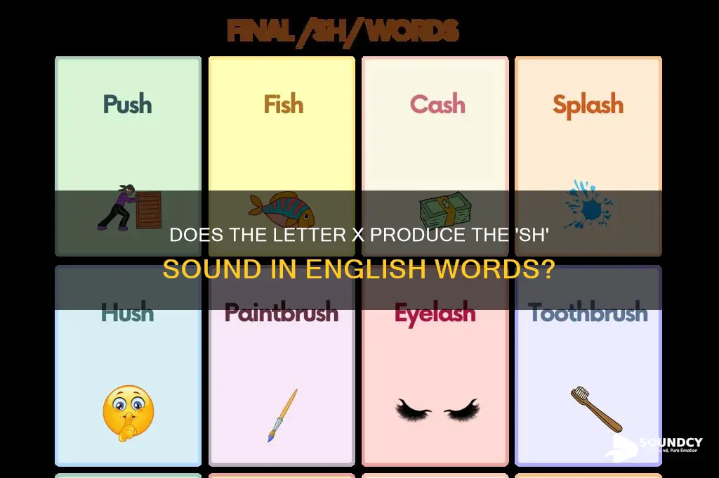 does x make sh sound